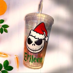 Jack Skellington 18oz Plastic Tumbler